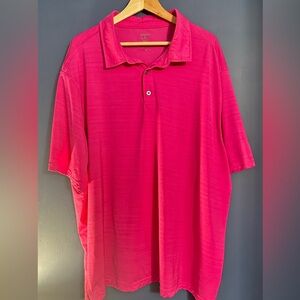 Reebok Vibrant Pink Polo Shirt